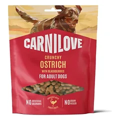 Carnilove Crunchy skanėstai šunims su strutiena 6x200g