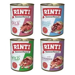 RINTI Kennerfleisch mišinys, drėgnas maistas šunims 12 x 800 g — 2 nuotrauka