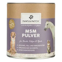 PAWS & PATCH MSM Pulver — 4 nuotrauka