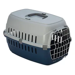 Dog Fantasy Carrier – Cozy Travelling – Blue Berry transportavimo dėžė katėms ir mažiems šunims, 48,5×30,1×32,3 cm — 2 nuotrauka