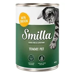 Smilla Schnurrtöpfchen drėgnas maistas katėms, ekonominė pakuotė 40 x 400 g — 5 nuotrauka