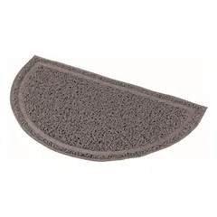 Trixie Cat Litter Tray Mat, pusapvalis, PVC kačių tualeto kilimėlis, antracito spalvos, 41 x 25 cm