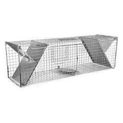 Spąstai-narvas graužikams 102x29x32.2 cm dvipusiai Lenkija