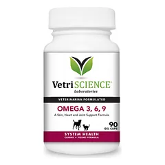 Omega 3, 6, 9 papildas katėms ir šunims odai, kailiui, širdžiai N90