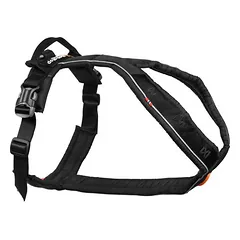 Non-stop dogwear petnešos šunims Line Harness Grip, juodos