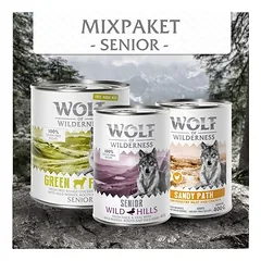 Wolf of Wilderness Senior - Mixpaket 