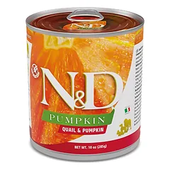 FARMINA N&D PUMPKIN - DOG Wet Quail&Pumpkin ADULT 285 g (pak.6)