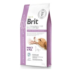 BRIT Veterinary Diets Dog Ultra-Hypoallergenic 12 kg hipoalerginis maistas šunims