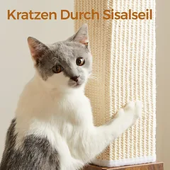 Kačių draskyklė 73 cm su žaislu — 3 nuotrauka