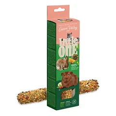 Little One Green valley begrūdis skanėstas lazdelė graužikams su vaisiais, 1×180 g