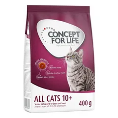 Concept for Life All Cats 10+ sausas maistas katėms, < 1,4 kg — 2 nuotrauka