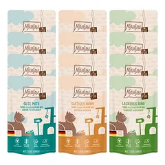 MjAMjAM grynas mėsos skonis, bandomasis rinkinys 12 x 125 g, drėgnas maistas katėms, 100 - 199 g — 2 nuotrauka