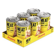 Josera Meat Lovers vištienos su morkomis konservai šunims 6 x 800g
