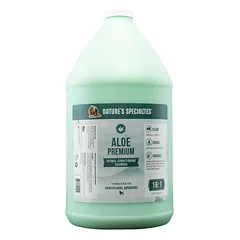 Nature's Specialties Aloe Premium šampūnas - žolelių - alavijų šampūnas ilgaplaukiams šunims ir katėms, koncentratas 1:16, 473ml — 3 nuotrauka