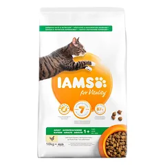 Iams Adult sausas maistas katėms su vištiena 10kg