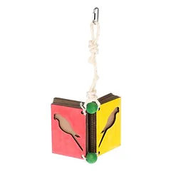 TIAKI draskymo žaislas Hanging Book, apie B 18 x H 41 cm — 1 nuotrauka