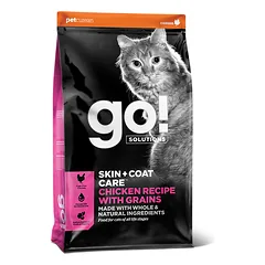 Go! SOLUTIONS SKIN + COAT CARE su vištiena ir sveikais grūdais 7.3 kg