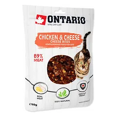 Ontario Cat Chicken and Cheese Bites 50 g