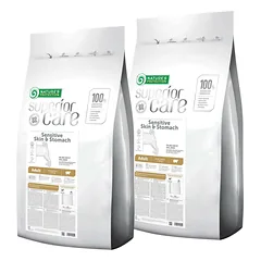 Nature’s Protection Superior Care Sensitive Skin & Stomach Adult Small Breeds Lamb - maistas jautriems mažų veislių šunims su ėriena, 10kg — 2 nuotrauka