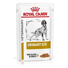 Royal Canin Veterinary Canine Urinary S/O in Soße