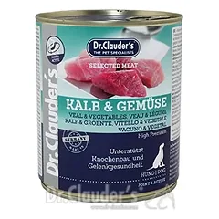 DR. CLAUDER’S DRĖGNAS MAISTAS SU VERŠIENA IR DARŽOVĖMIS KAULAMS IR SĄNARIAMS 400g
