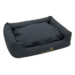 Hundebett Sleepy Time grey mit Kissen