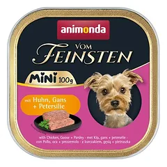 animonda vom Feinsten Adult Mini 32 x 100 g, drėgnas maistas šunims — 3 nuotrauka