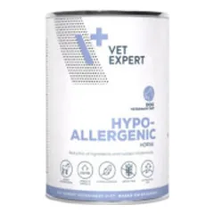 VetExpert Veterinary Diet Hypoallergenic konservai su arkliena šunims