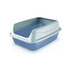 Georplast atviras tualetas katėms su bortu Sonic Medium 44,5 x 34 x 18,5 cm, įvairių spalvų — 4 nuotrauka