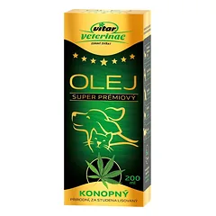 Vitar Veterinae Kanapių aliejus 200 ml