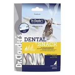 Dr. Clauder's Dental Snack small breed dantų skanėstai šunims 80 g, 80 - 124 g — 2 nuotrauka