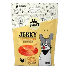 Mr.Bandit Jerky vištienos filė, skanėstai šunims 500 g