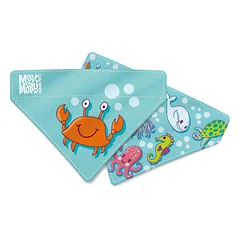 Max&Molly Dvipusis Bandana Ocean - šunų bandana, dvipusė, raštuota