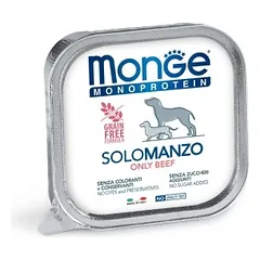 Monge Monoproteico “Solo” – šunų paštetas 100 % jautiena, 150 g