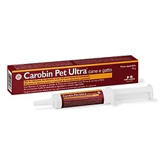 CAROBIN PET ULTRA gardž. energetinė pasta tinkamos žarnyno f-jos palaikymui 30g