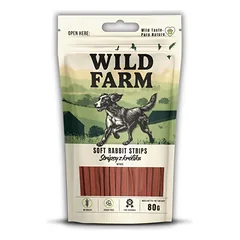 WILD FARM triušienos juostelės 80g skanėstai šunims
