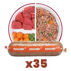 Dog Chef šviežiai virtas maistas šunims – jautiena ir vištiena – 100 % natūralus — 2 nuotrauka