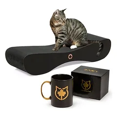 Canadian Cat Company Kratzbrett SATELLITE 2.0 & LOVE-Tasse