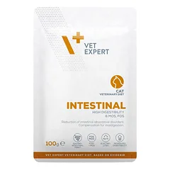 VETEXPERT Intestinal Cat – šlapias veterinarinis maistas katėms, 100 g