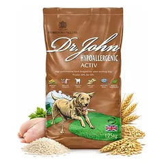 Dr John Hypoallergenic Activ Trockenfutter für aktive Hunde