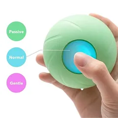 Cheerble elektroninis žaislas šunims Wicked Ball, žalias, Ø 7,7 cm — 5 nuotrauka