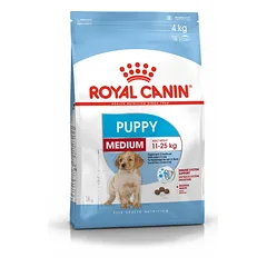 ROYAL CANIN Medium Puppy, 15 kg parduotuvėje zookaralyste.lt