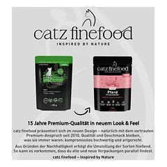 catz finefood Pure Pouch 8 x 85 g, drėgnas maistas katėms — 5 nuotrauka