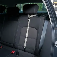 Nomad Tales Calma saugos diržas šunims automobilyje, 58–75 cm ilgio, 25 mm pločio (akmens spalvos) — 3 nuotrauka