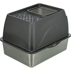 TRIXIE Niro Hop-In nerūdijančiojo plieno kačių kraiko dėžė