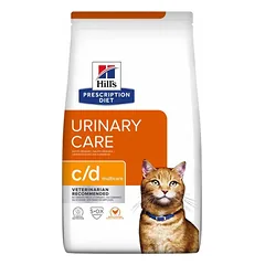 HILL'S Prescription Diet Feline c/d Multicare Chicken 12 kg katėms su jautria šlapimo sistema