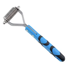 Groom Professional Coat King Rakes - šukos kirpimo įrankis, 16 dantų, tarpai, 3mm — 2 nuotrauka