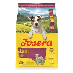 Josera Mini Lamb begrūdis (Mini Deluxe) 10 kg – sausas maistas mažų veislių šunims su ėriena — 3 nuotrauka