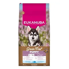Eukanuba Grain Free Puppy Large & Giant Breed su jūrų žuvimi, sausas maistas šuniukams, > 10 kg — 2 nuotrauka
