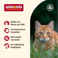 animonda Carny Kitten su vištiena, sausas maistas kačiukams, > 10 kg — 5 nuotrauka